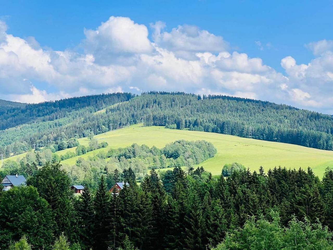 Chalupa Chriby Destne v Orlickych horach Esterno foto