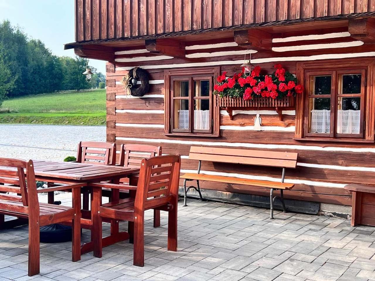 Chalupa Chriby Destne v Orlickych horach Esterno foto